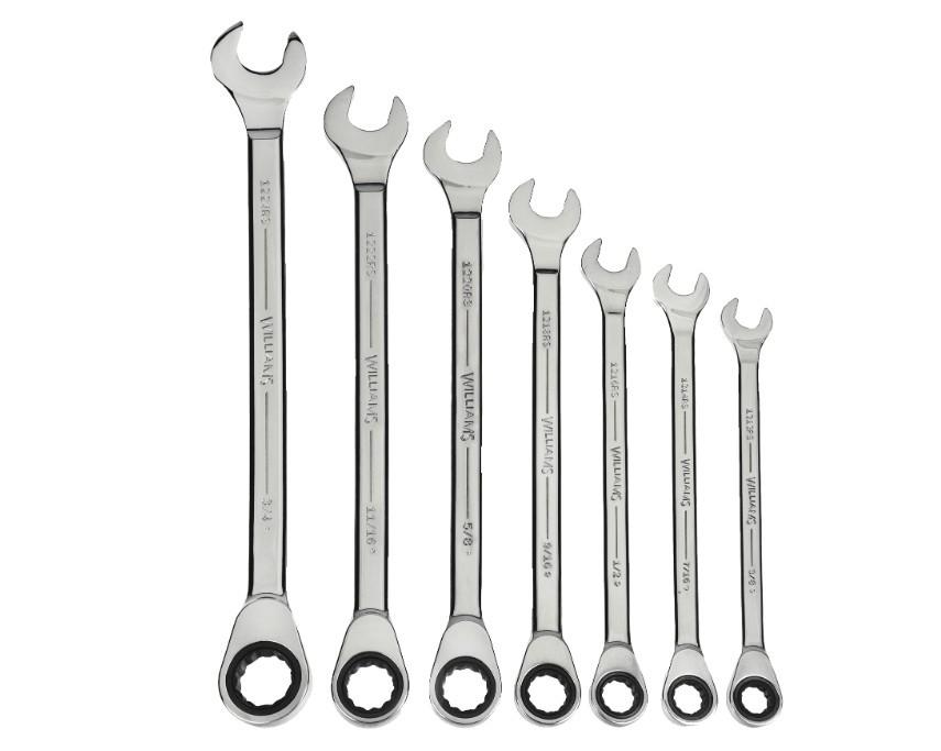 Williams JHW1211RS | 12 Point 11/32In Standard Ratcheting Combination Wrench