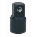 Williams 2-4A | 3/8 Drive Impact Adaptor,3/8 Female x 1/2 Male, Black Industrial Female inish