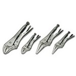 Williams 23074 | Cuvred jaw & Long Nose Locking Pliers with Cutter Set, 3 Pieces