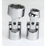 Williams 31144 | 3/8 Drive Universal Socket, High Polished Chrome Finish, 6 Point 7/16