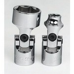 Williams 31535 | 3/8 Drive Universal Socket, High Polished Chrome Finish, 6 Point 15 mm