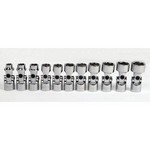 Williams 31939 | 3/8' Drive Universal Socket, 6 Point, Metric, 7 Piece