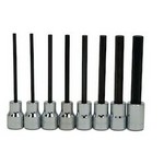 Williams 31951 | 3/8 Drive Hex Long Bit Sck Set 7 Piece