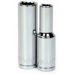 Williams 32412 | 1/2 Drive Deep Socket, 12 Point, 3/8