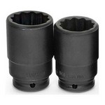 Williams 33736 | 3/4 Drive Deep Socket, High Polished Chrome Finish, 6-Point 36 mm
