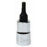 Williams 35073 | 1/4 Drive Hex Bit Socket, High Polished Chrome Finish, 6 mm