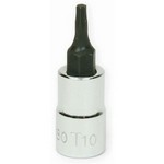 Williams 35079 | 1/4 Drive Torx Bit Socket, High Polished Chrome Finish, T8