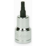 Williams 35174 | 3/8 Drive 8 mm Hex Bit Socket, High Polished Chrome Finish