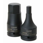 Williams 35810 | 3/4 Drive Impact Hex Bit Driver 10 mm, Black Industrial Finish
