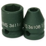 Williams JHW36110 | 5/16 Shallow 6 Point Impact Socket 3/8 Drive