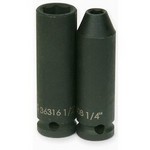 Williams 36308 | 3/8 Drive Deep Impact Socket, 6 Point, 1/4