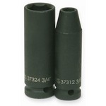 Williams JHW37312 | 1/2 Drive Deep Impact Socket, 6 Point, 3/8