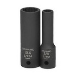 Williams JHW37440 | 1/2 Drive 1-1/4 Deep Impact Socket 12 Point