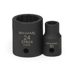 Williams 37634 | 1/2 Drive 34mm Standard Impact Socket 12 Point