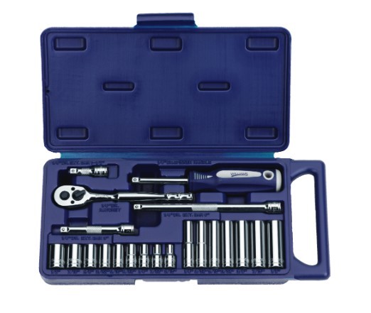 Williams JHW50662B | 21 Piece 1/4 Drive SAE Socket Set