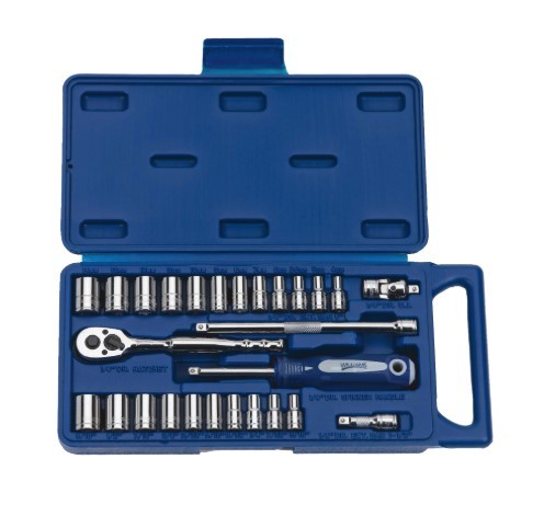 Williams JHW50672B | 27 Piece 1/4 Drive 12 Point Compact Set