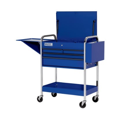 Williams JHW50721A | 4Drw 34In Roll Cart - Blue