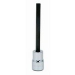 Williams BA-10LA | 3/8 Drive Large Hex Bit Socket, High Polished Chrome Finish 5/16