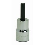 Williams BA-5A | 3/8 Drive Hex Bit Socket, High Polished Chrome Finish, 5/32