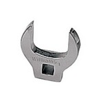 Williams BCO40 | 3/8 Drive 1-1/4 Open End Crowfoot Wrench, Satin Chrome Finish