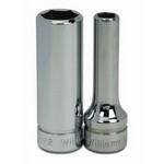 Williams BD-632 | 3/8 Drive Deep Socket, 6 Point, 1