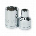 Williams BM-619 | 3/8 Drive Shallow Socket, High Polished Chrome Finish, 6 Point, 19 mm