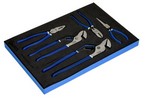 Williams JHWFPLS-4GL | 4 piece Cutting and Utility Plier Set in 1/3 Foam Drawer Insert