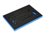 Williams JHWFWS-475 | 5 piece Adjustable Hook Spanner Wrench Set in 1/3 Foam Drawer Insert