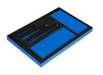 Williams JHWFWS-483 | 3 Piece Adjustable Face Spanner Wrench Set in 1/3 Foam Drawer Insert