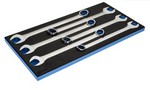 Williams JHWFWS1190SCA3 | 6 Piece SAE 12 Point Combination Wrench Set in 3/3 Foam Drawer Insert, Sizes 1-5/8 Inch to 2 Inch