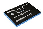 Williams JHWFWSS-6EDT | 1/3 Foam Drawer Insert Only for 6 Piece 1/2 Inch Drive Tool Set
