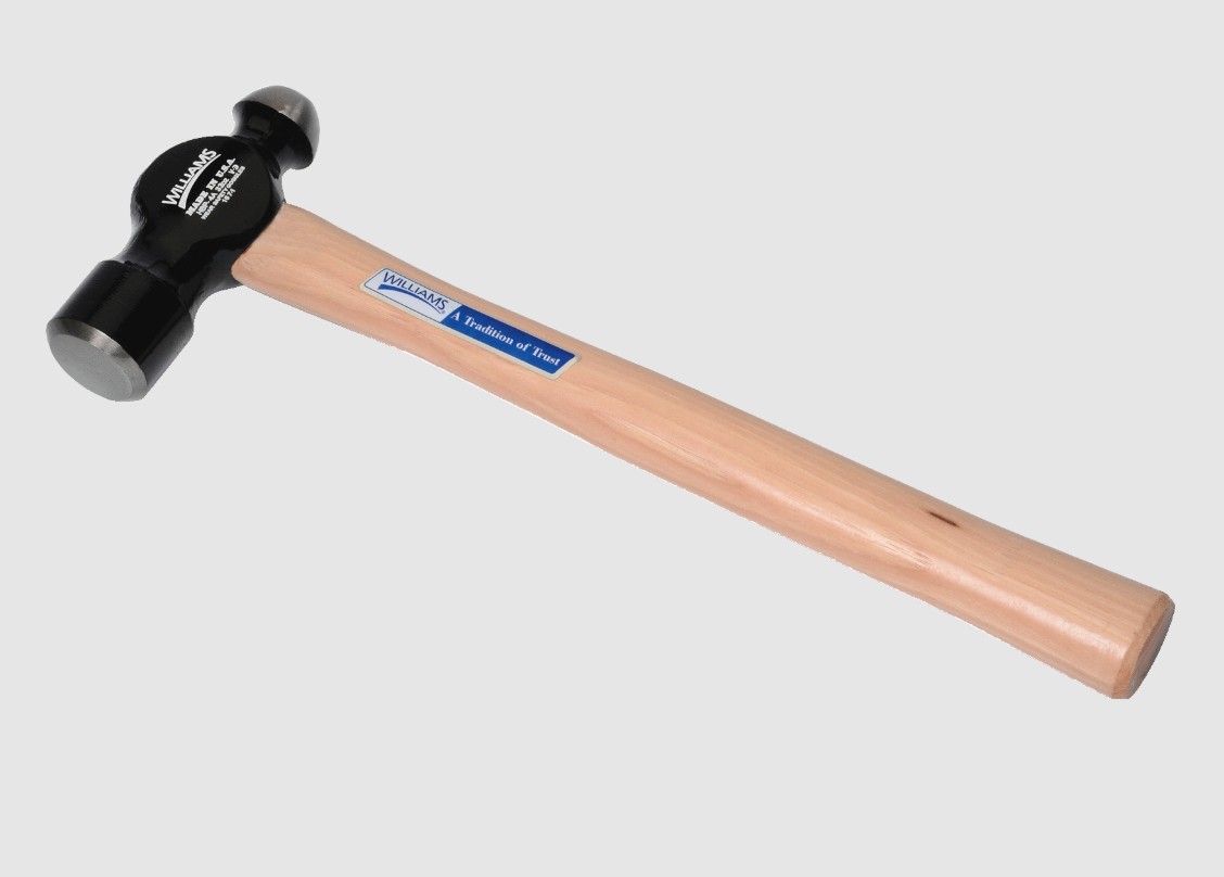 Williams JHWHBP-2A | 24 Oz Hickry Handle Ballpein Hammer
