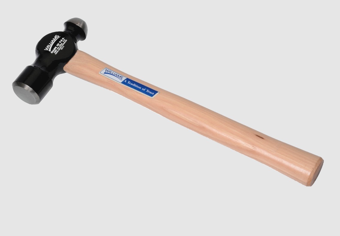 Williams JHWHBP-4A | 32 Oz Hickry Handle Ballpein Hammer