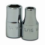 Williams M-605 | 1/4 Drive Shallow Socket, 6 Point, 5/32