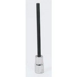 Williams MA-10LA | 1/4 Drive Hex Bit Socket, High Polished Chrome Finish, 5/16 Lg