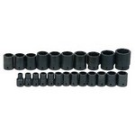 Williams MS-4-23RC | 1/2 Drive Impact Socket Set, 6 Point, 23 Piece