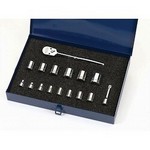 Williams MSB-16F | 3/8 Drive Socket and Drive Tool Set, 12 Point, Metric, 16 Pieces, in Keep Safe Foam