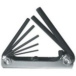 Williams MWS-47 | Folding Hex Key Set, 7 Pieces