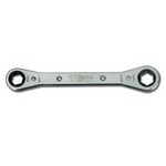 Williams RB-810 | Double Head Ratcheting Box Wrench 6 Point, 1/4 X 5/16