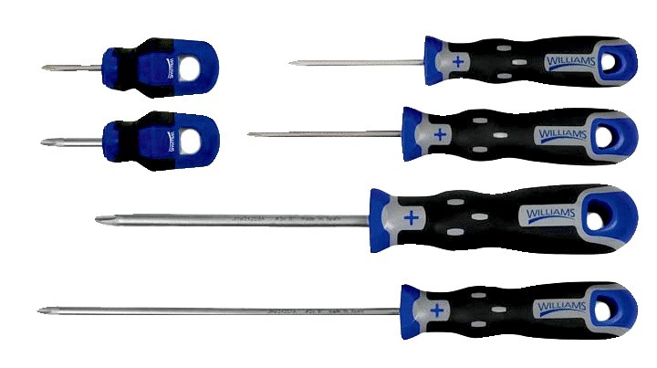 Williams JHWSPRS-6P | Phillips Screwdriver Set 6 Piece