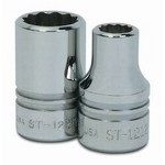 Williams ST-1246 | 1/2 Drive Shallow Socket, 12 Point, 1-7/16