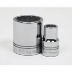 Williams STM-1211 | 1/2 Drive Shallow Socket, 12 Point, 11mm