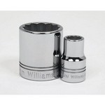 Williams STM-1220 | 1/2 Drive Shallow Socket, 12 Point, 20mm