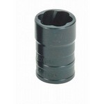 Williams TS38437 | 3/8 Drive Turbosocket Salvage Socket, Black Industrial Finish, 7/16
