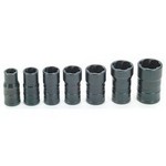 Williams TSFS3807 | 3/8 Drive Turbosocket Salvage Socket Set, SAE, 7 Piece