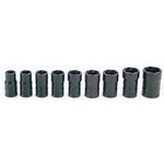 Williams TSMS3809 | 3/8 Drive Turbosocket Salvage Socket Set, SAE, 9 Piece