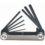 Williams WS-45 | Folding Hex Key Set, 8 Pieces