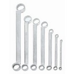 Williams WS-8707 | Double Head 60° Offset Box End Wrench, 7 Piece Set
