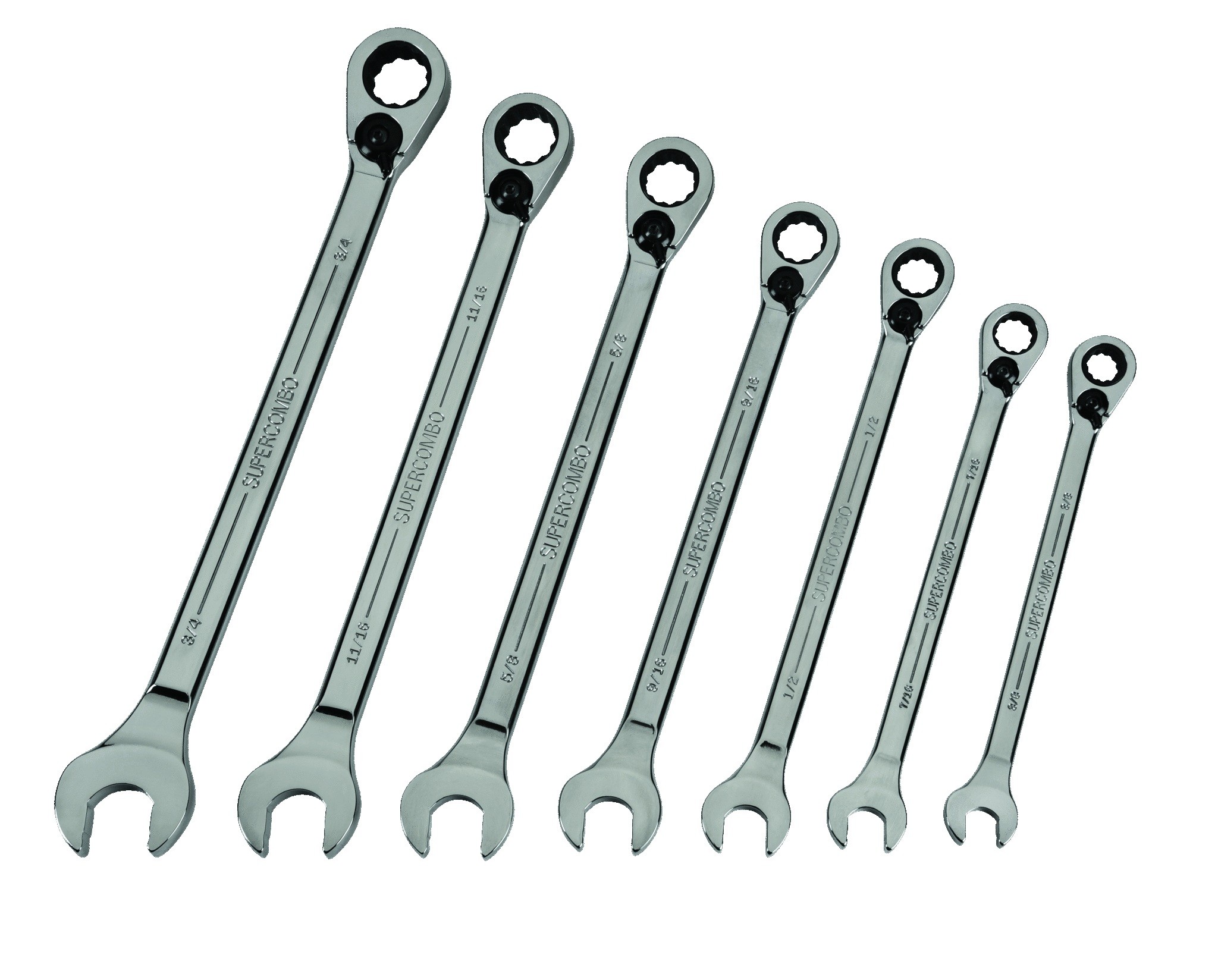 Williams JHWWS1170RCU | 7 PC Rev Rat Wrench Set 3/8-3/4