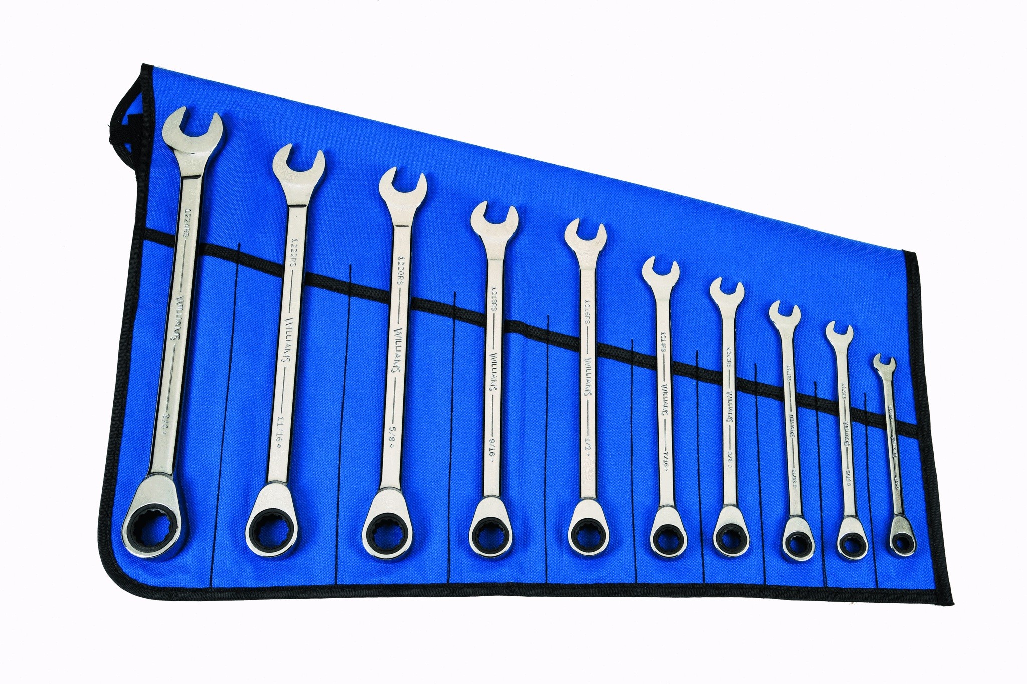 Williams JHWWS1180RS | 10 PC Standard Rat Wrench Set 1/4-3/4